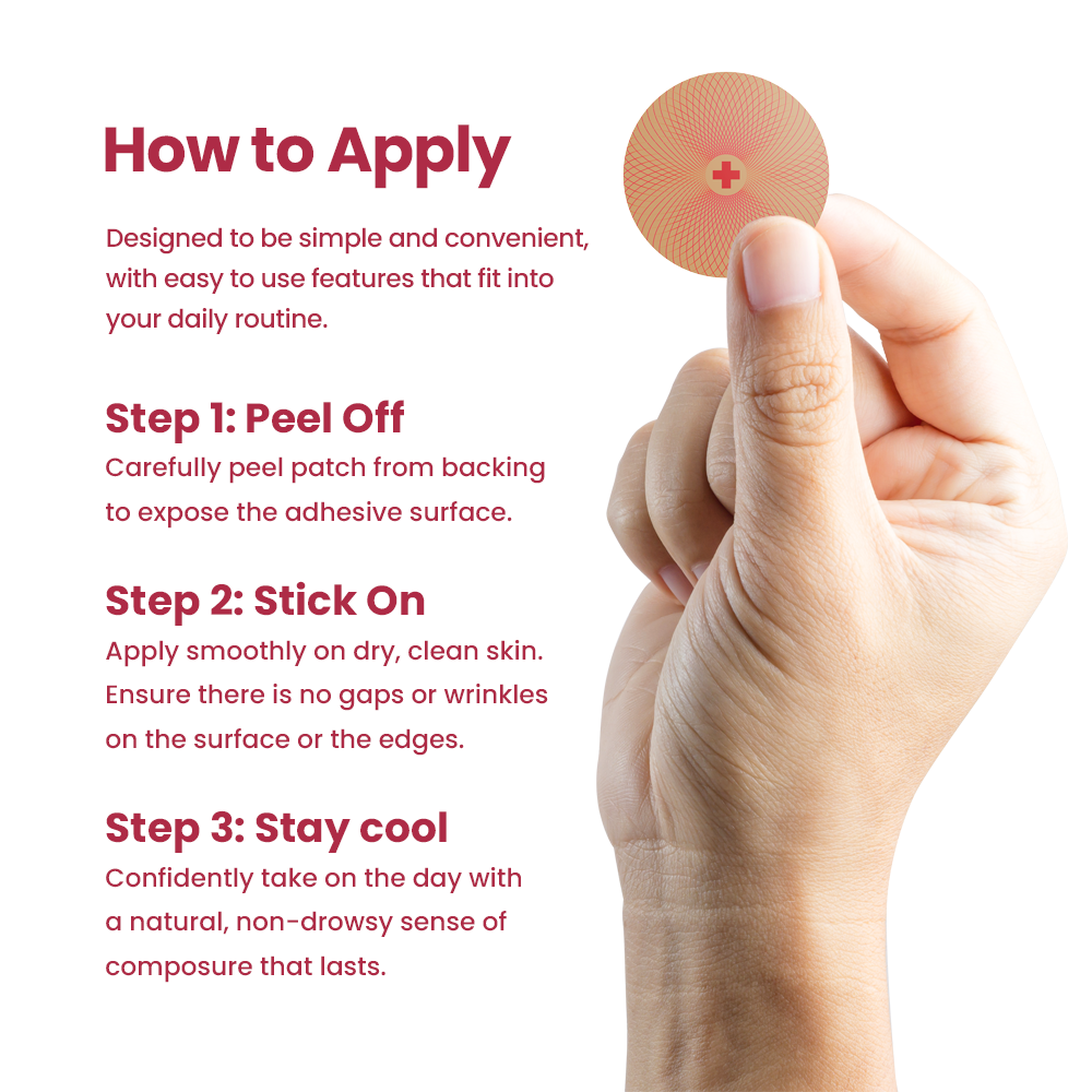 How to apply the Unify Pain Relief Patch